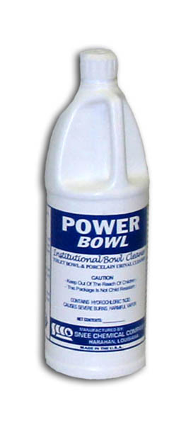 (image for) Institutional Bowl Cleaner, case of 12 quarts